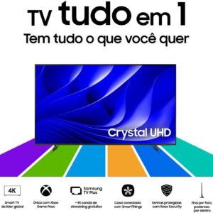 Samsung Smart TV 70" Crystal UHD 4K 70DU8000 - Painel Dynamic Crystal Color, Gaming Hub